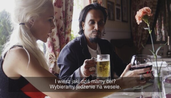 Polskie dania na "indjańskim" weselu - galimatias pełną gębą! ;)